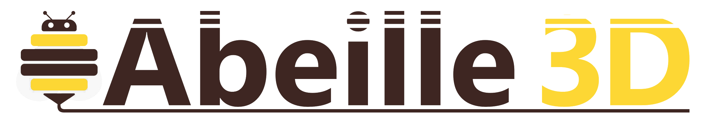 Logo Abeille 3D