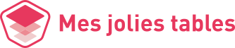 Logo Mes jolies tables