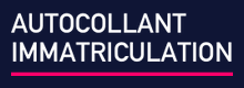 Logo Autocollant Immatriculation