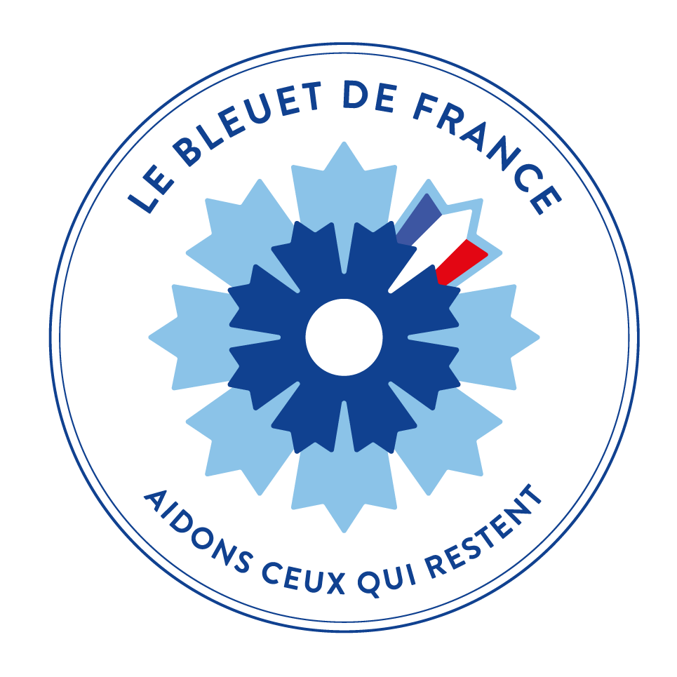 Logo Boutique officielle du Bleuet de France