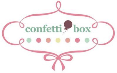 Logo Confetti Box