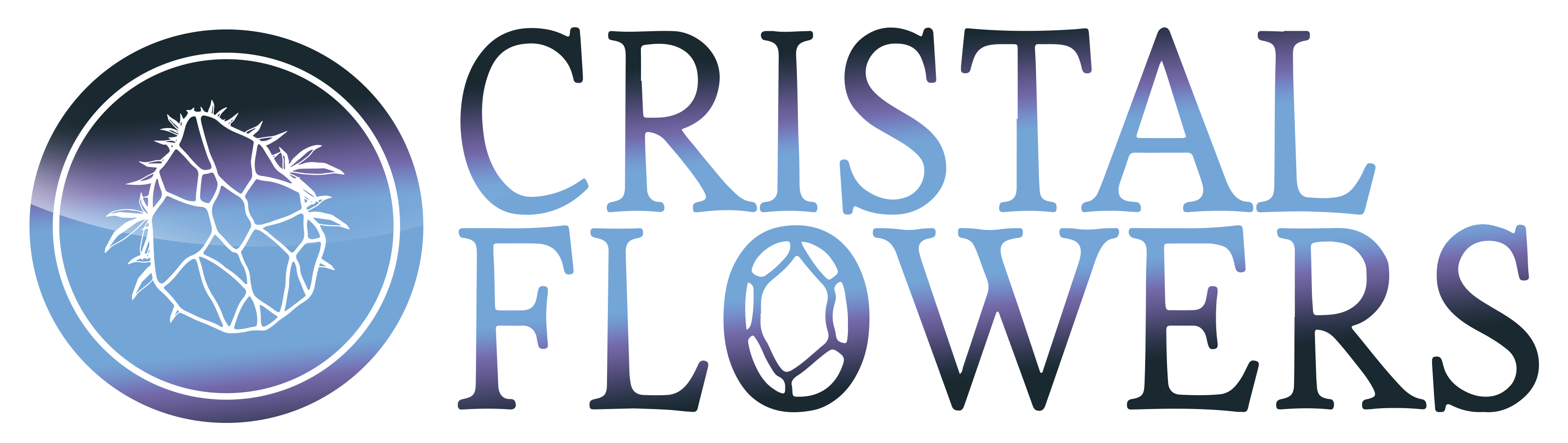 Logo Cristal Flowers CBD