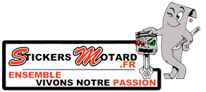 Logo STICKERS-MOTARD