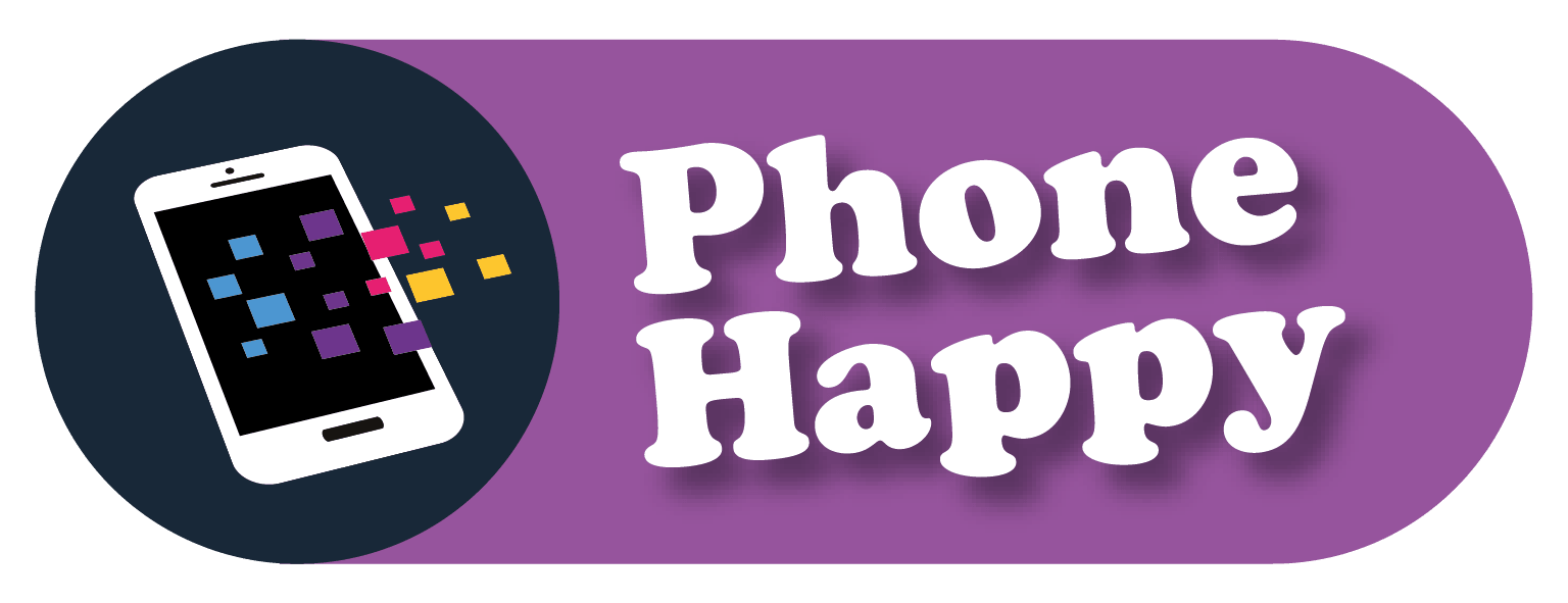 Logo phone Happy
