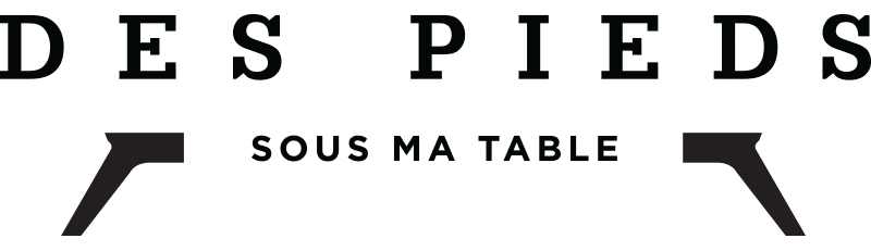 Logo DES PIEDS SOUS MA TABLE
