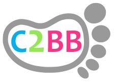 Logo C2BB, chausson et chaussures pour bébé