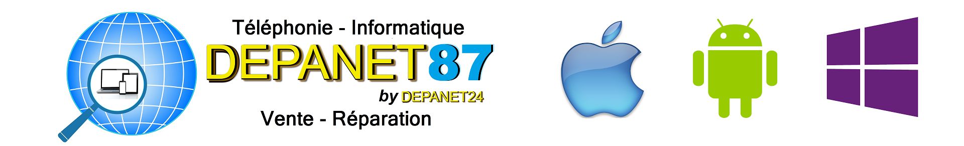 Logo depanet 87