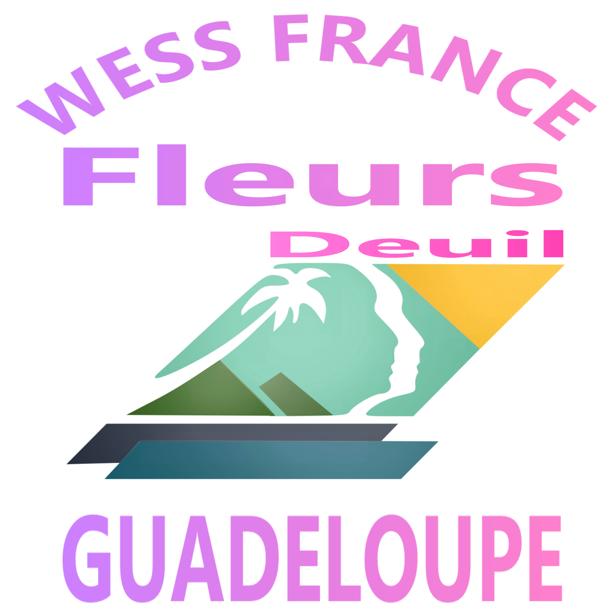 Logo Fleurs Deuil Guadeloupe