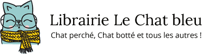 Logo Librairie Le Chat Bleu