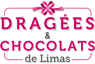 Logo chocolats dragees limas.